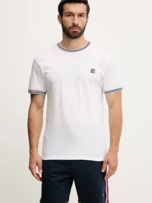 Fila komplet piżamowy męska kolor biały wzorzysta FPS1212