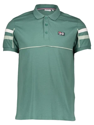 Fila Koszulka polo w kolorze zielonym rozmiar: XS