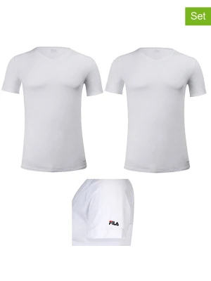 Fila Koszulki (2 szt.) w kolorze białym rozmiar: S
