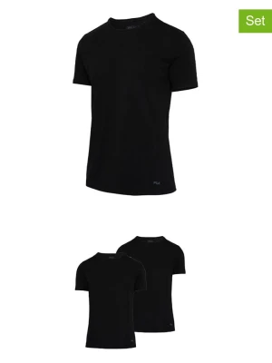 Fila Koszulki (2 szt.) w kolorze czarnym rozmiar: XXL