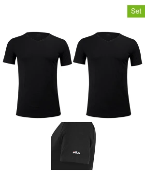Fila Koszulki (2 szt.) w kolorze czarnym rozmiar: XXL
