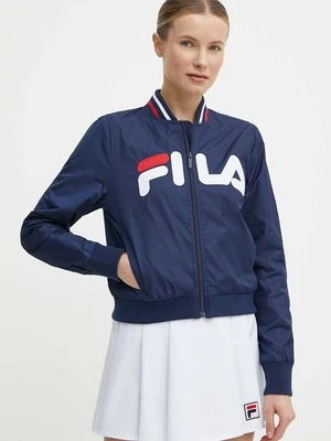 Fila kurtka bomber Larkana damski kolor granatowy przejściowa FAW0758