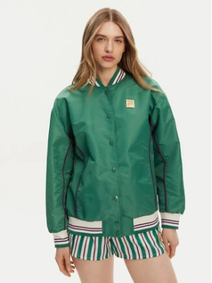 Fila Kurtka bomber Leme FAW0999 Zielony Oversize