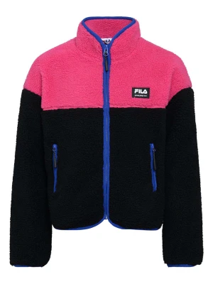 Fila Kurtka polarowa w kolorze czarno-różowym rozmiar: 158/164