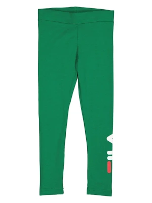 Fila Legginsy w kolorze zielonym rozmiar: 98/104
