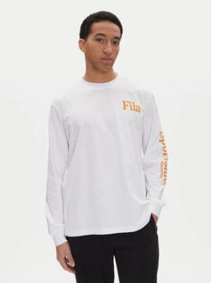 Fila Longsleeve Laon FAM0904 Biały Oversize