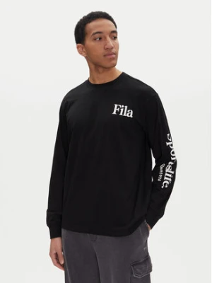 Fila Longsleeve Laon FAM0904 Czarny Oversize