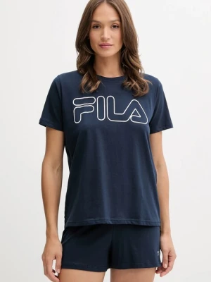 Fila piżama bawełniana kolor granatowy bawełniana FPS4177
