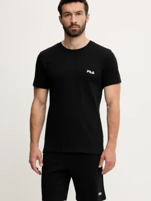 Fila piżama męska kolor czarny melanżowa FPS1190