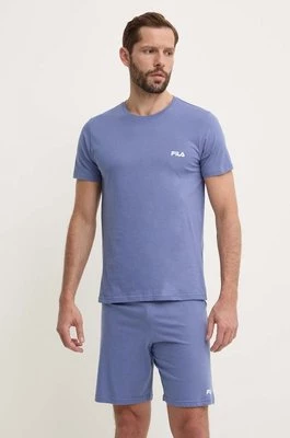 Fila piżama męska kolor niebieski melanżowa FPS1190