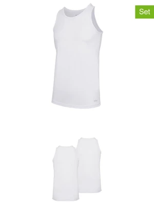 Fila Podkoszulki (2 szt.) w kolorze białym rozmiar: M