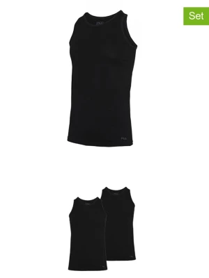 Fila Podkoszulki (2 szt.) w kolorze czarnym rozmiar: M