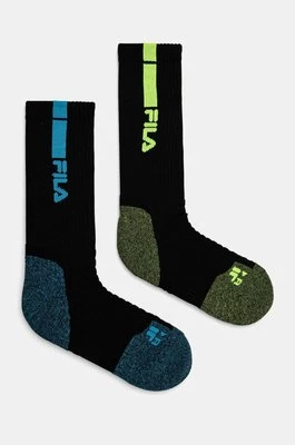 Fila skarpetki 2-pack męskie kolor czarny F2525