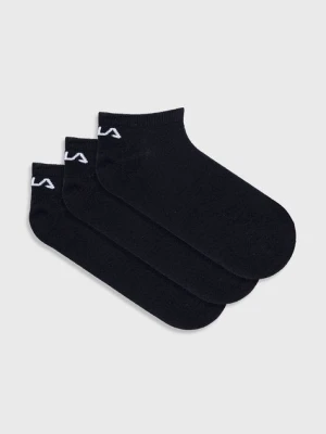 Fila skarpetki (3 pack) damska kolor granatowy