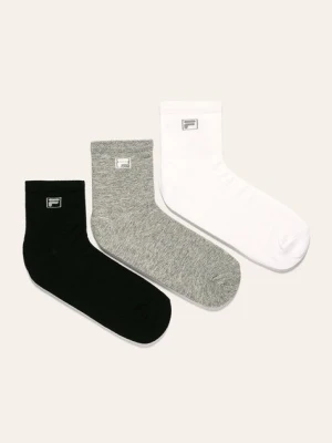 Zdjęcie produktu Fila skarpetki (3 pack) damskie kolor biały