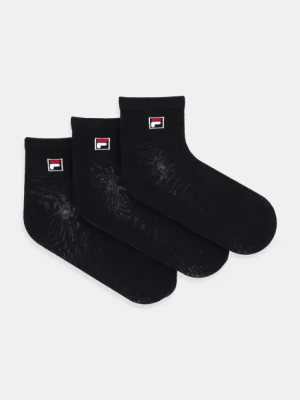Fila skarpetki (3 pack) damskie kolor czarny
