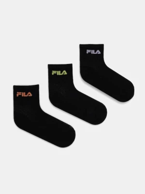 Fila skarpetki 3-pack damskie kolor czarny F6796