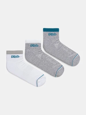 Fila skarpetki 3-pack kolor szary F2522