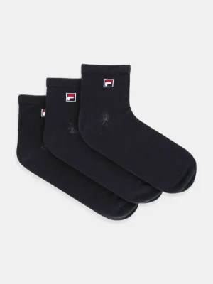 Fila Skarpetki (3 pack) męskie kolor czarny
