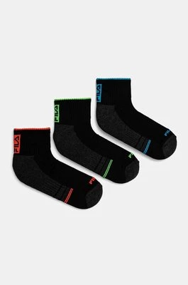 Fila skarpetki 3-pack męskie kolor czarny F2521