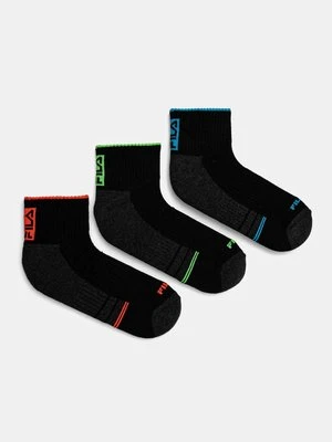 Fila skarpetki 3-pack męskie kolor czarny F2521