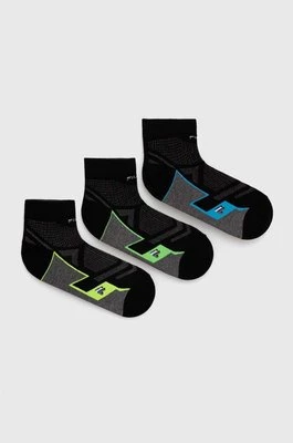 Fila skarpetki 3-pack męskie kolor czarny F2715