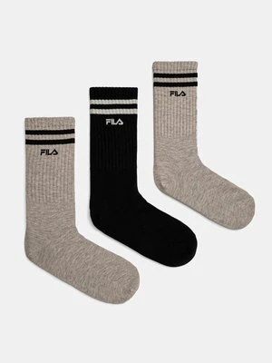 Fila skarpetki 3-pack męskie kolor czarny F5603