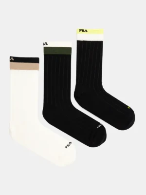 Fila skarpetki 3-pack męskie kolor czarny F5608