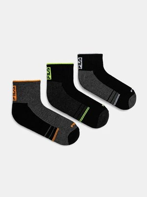 Fila skarpetki 3-pack męskie kolor szary F2521