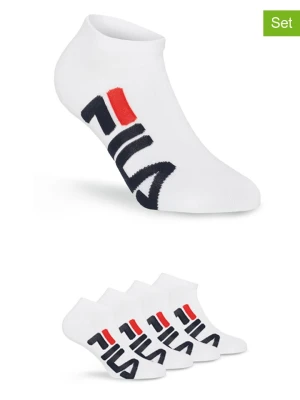 Fila Skarpety (4 pary) w kolorze białym rozmiar: 39-42