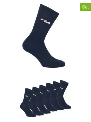 Fila Skarpety (6 par) w kolorze granatowym rozmiar: 39-42