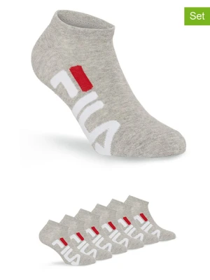 Fila Skarpety (6 par) w kolorze szarym rozmiar: 39-42