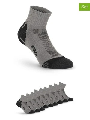 Fila Skarpety (9 par) w kolorze szarym rozmiar: 39-42