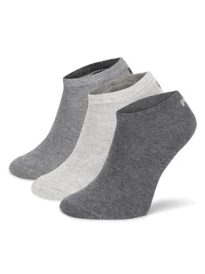 Fila Skarpety krótkie F9100-AW24 (3-pack) Szary