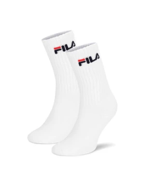 Fila Skarpety Wysokie Męskie F4401-AW24 (2-pack) Biały