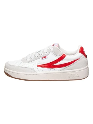 Fila Skórzane sneakersy w kolorze biało-czerwonym rozmiar: 36
