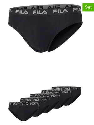 Fila Slipy (5 par) w kolorze czarnym rozmiar: XL