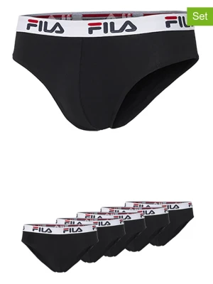 Fila Slipy (5 par) w kolorze czarnym rozmiar: M