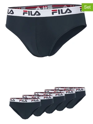 Fila Slipy (5 par) w kolorze granatowym rozmiar: M