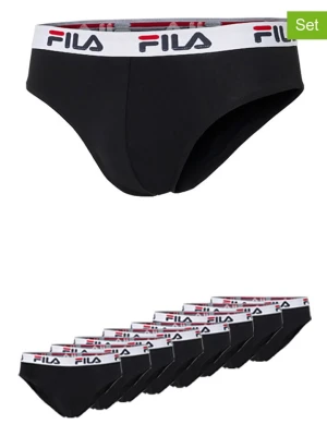 Fila Slipy (8 par) w kolorze czarnym rozmiar: XL
