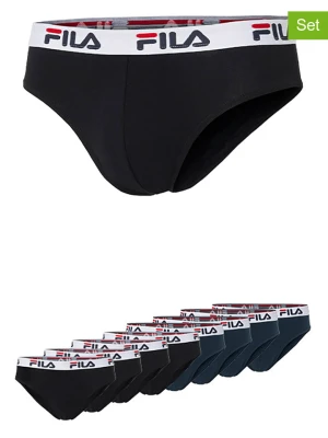 Fila Slipy (8 par) w kolorze granatowym i czarnym rozmiar: XXL