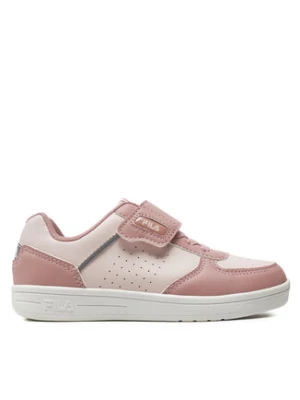 Fila Sneakersy C. Court Cb Velcro Kids FFK0165 Różowy