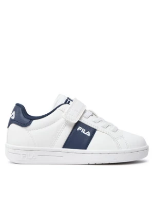 Fila Sneakersy Crosscourt Line Velcro Kids FFK0184 Biały