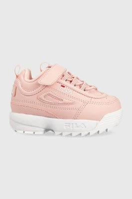 Fila sneakersy dziecięce Disruptor kolor różowy