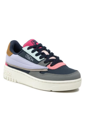 Fila Sneakersy Fxventuno Cb Logo FFW0029.53042 Granatowy