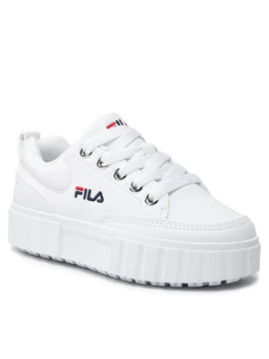 Fila Sneakersy Sandblast Kids FFK0038.10004 Biały