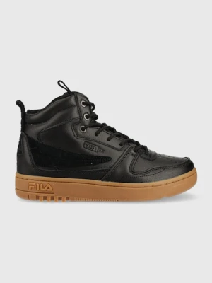 Fila sneakersy skórzane czarny