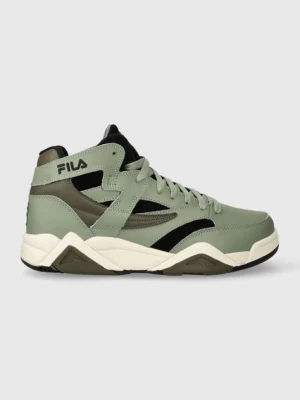 Fila sneakersy skórzane M-SQUAD kolor zielony FFM0260