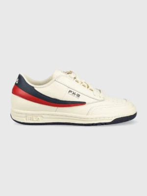 Fila sneakersy skórzane ORIGINAL TENNIS kolor beżowy
