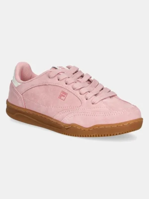 Fila sneakersy zamszowe Slantshot damskie kolor różowy FFW0524